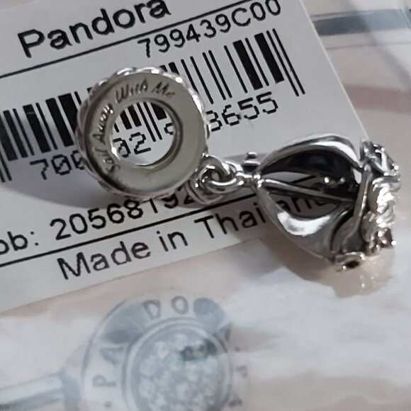 Authentic *Retired* Sterling Silver Sail Boat Dangle799439C00 - Picture 8 of 11